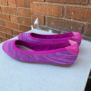 Lands' End Vibrant Pink Flats
